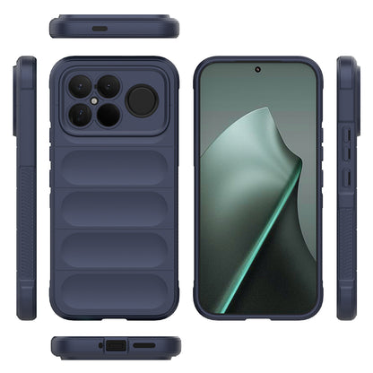 Xiaomi Poco F8 Ultra Kılıf Esnek TPU Oyuklu Arka Yüzey Tasarımlı Zore Etnik Silikon Kapak