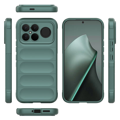 Xiaomi Poco F8 Ultra Kılıf Esnek TPU Oyuklu Arka Yüzey Tasarımlı Zore Etnik Silikon Kapak