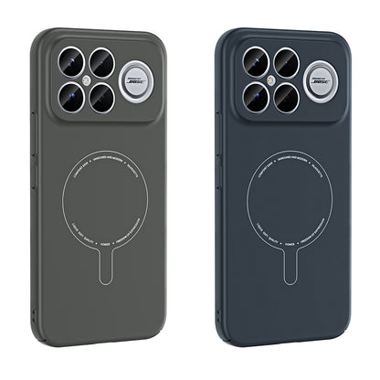 Xiaomi Poco F8 Ultra Kılıf M-Safe Şarj Özellikli Kamera Korumalı Zore Elio Sert PC Kapak