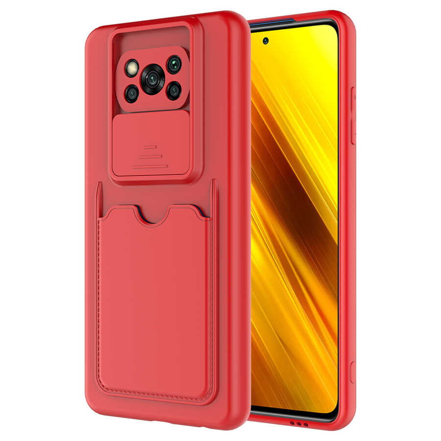 Xiaomi Poco X3 Kılıf Zore Kartix Kapak
