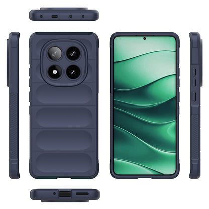 Xiaomi Poco X7 Kılıf Esnek TPU Oyuklu Arka Yüzey Tasarımlı Zore Etnik Silikon Kapak
