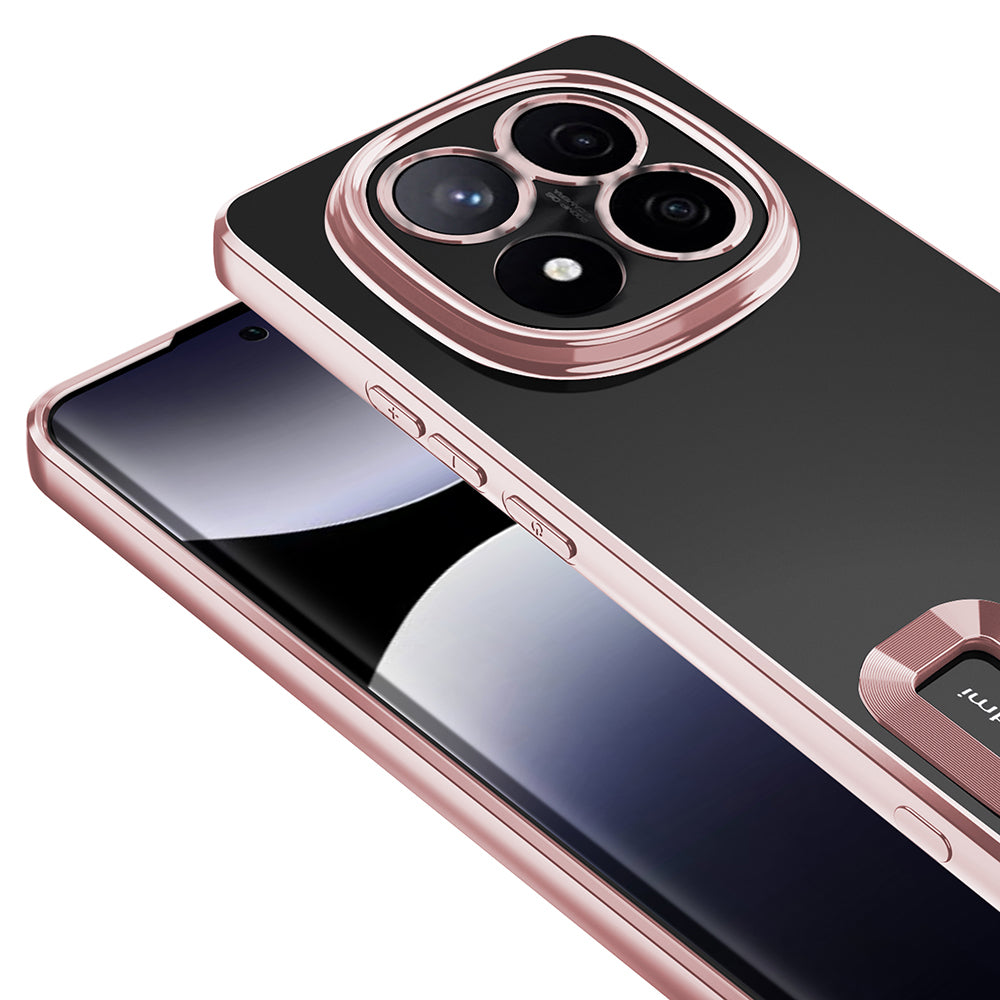 Xiaomi Poco X7 Kılıf Kamera Korumalı Logo Gösteren Zore Omega Kapak