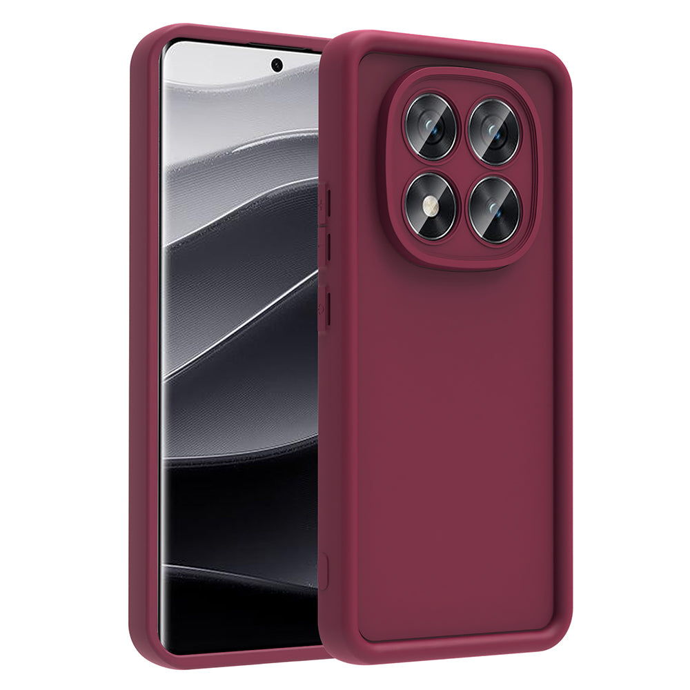 Xiaomi Poco X7 Kılıf Kamera Korumalı Zore Ananas Kapak