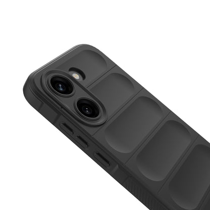 Xiaomi Poco X8 Pro Kılıf Esnek TPU Oyuklu Arka Yüzey Tasarımlı Zore Etnik Silikon Kapak