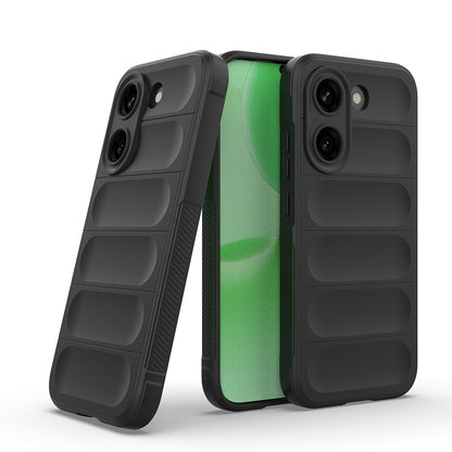 Xiaomi Poco X8 Pro Kılıf Esnek TPU Oyuklu Arka Yüzey Tasarımlı Zore Etnik Silikon Kapak