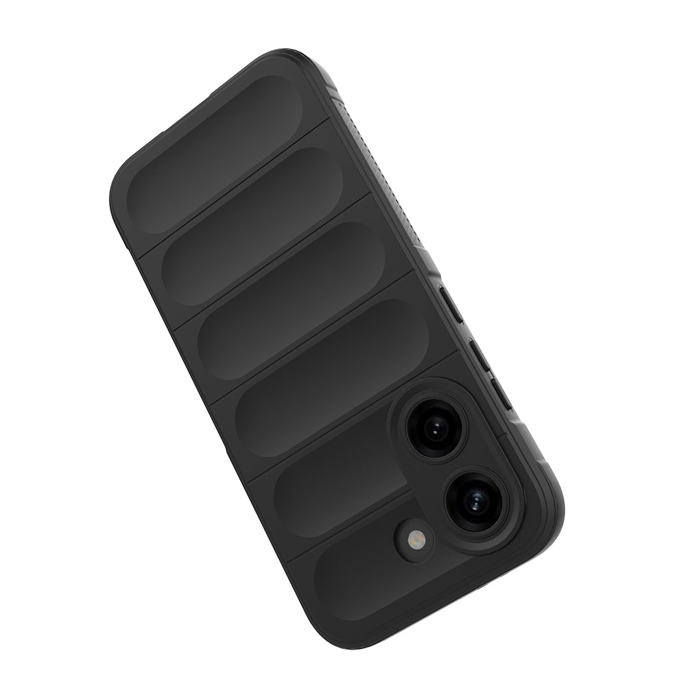 Xiaomi Poco X8 Pro Kılıf Esnek TPU Oyuklu Arka Yüzey Tasarımlı Zore Etnik Silikon Kapak