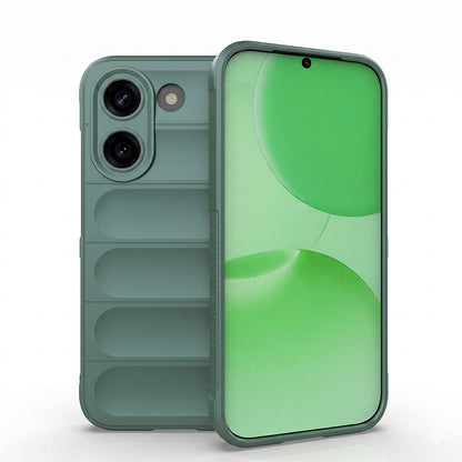 Xiaomi Poco X8 Pro Kılıf Esnek TPU Oyuklu Arka Yüzey Tasarımlı Zore Etnik Silikon Kapak