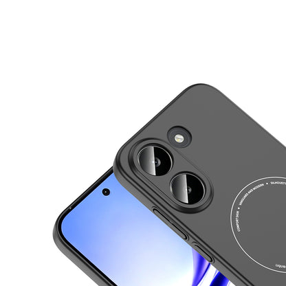 Xiaomi Poco X8 Pro Kılıf M-Safe Şarj Özellikli Kamera Korumalı Zore Elio Sert PC Kapak
