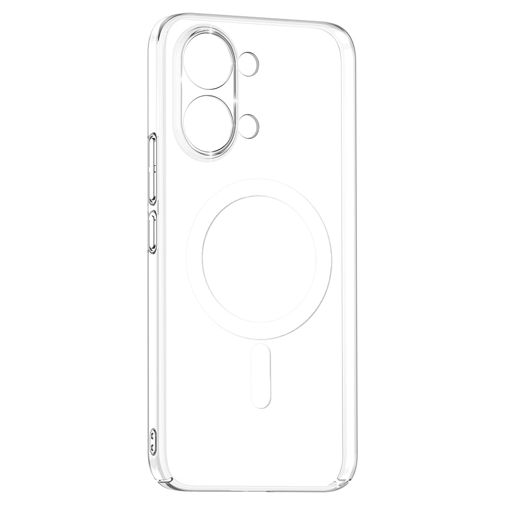 Xiaomi Poco X8 Pro Max Kamera Korumalı M-Safe Şarj Özellikli Şeffaf Zore London Sert PC Kapak