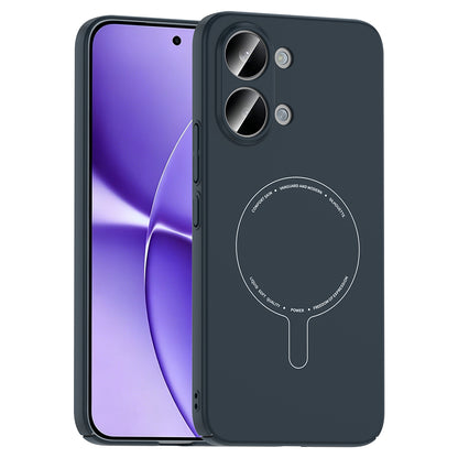 Xiaomi Poco X8 Pro Max Kılıf M-Safe Şarj Özellikli Kamera Korumalı Zore Elio Sert PC Kapak