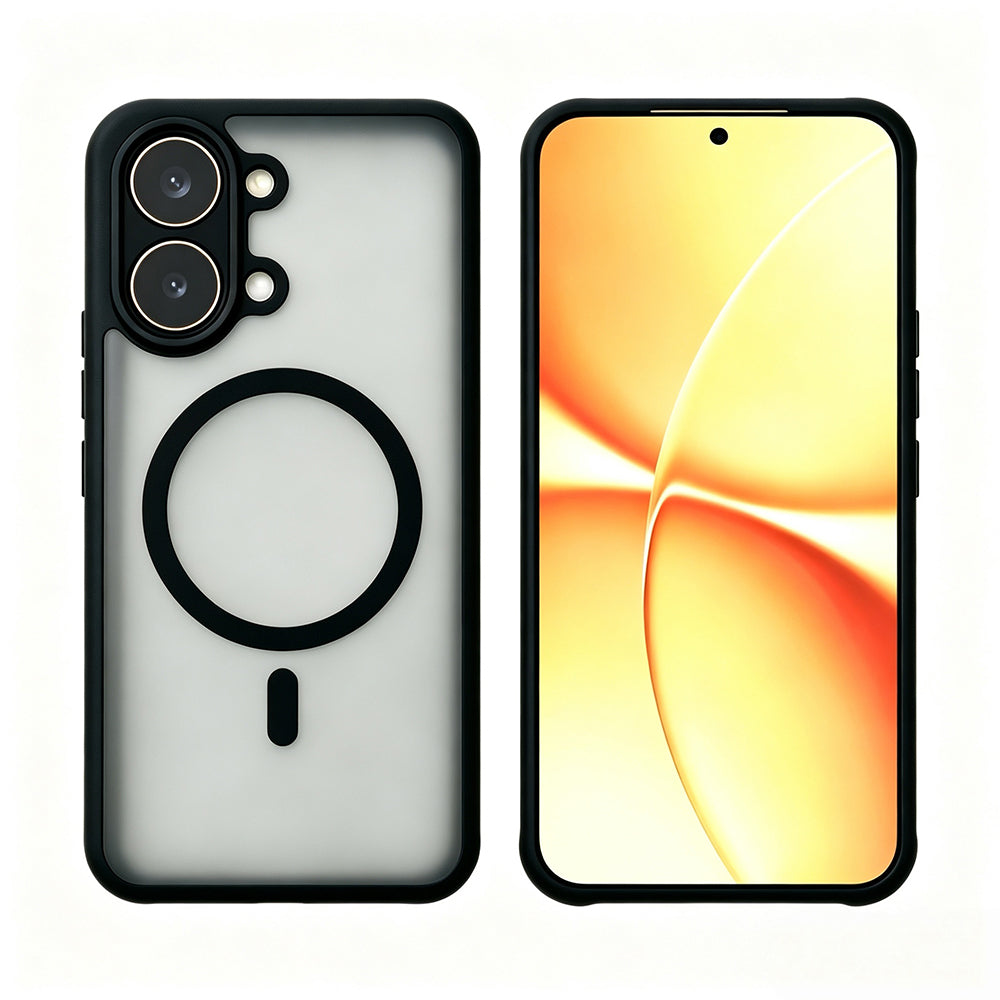 Xiaomi Poco X8 Pro Max Kılıf M-Safe Şarj Özellikli Kamera Korumalı Zore Lunex Kapak