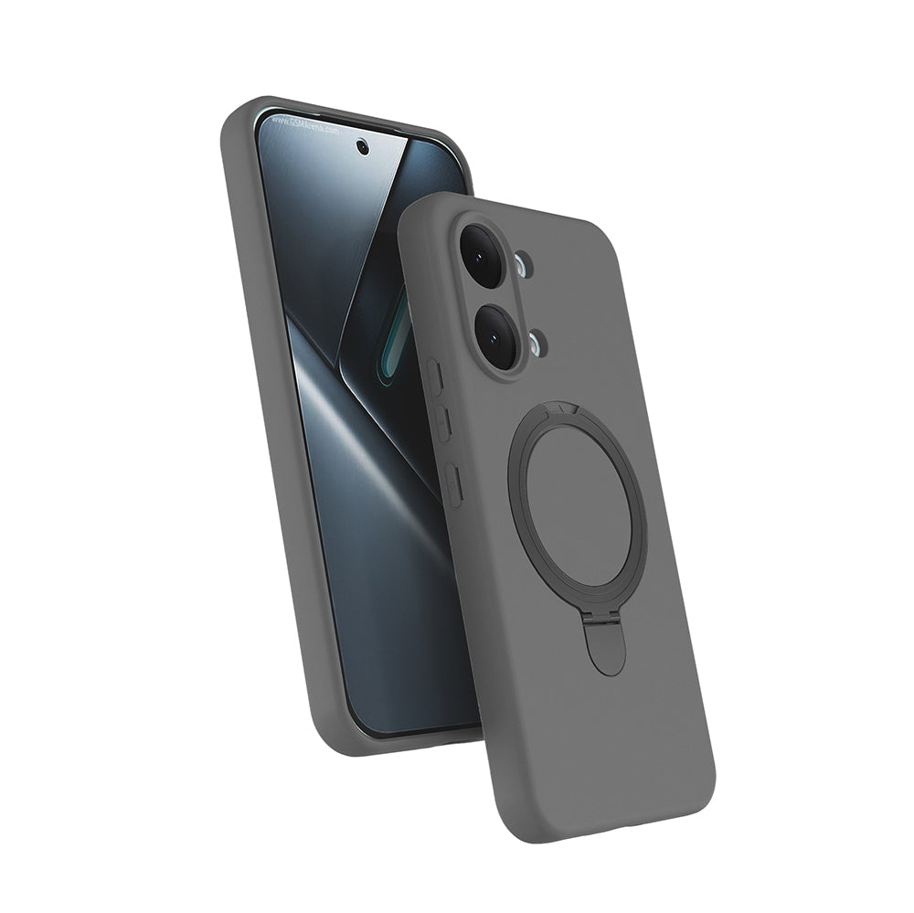 Xiaomi Poco X8 Pro Max Kılıf M-safe Şarj Özellikli Standlı Zore Samara Kapak