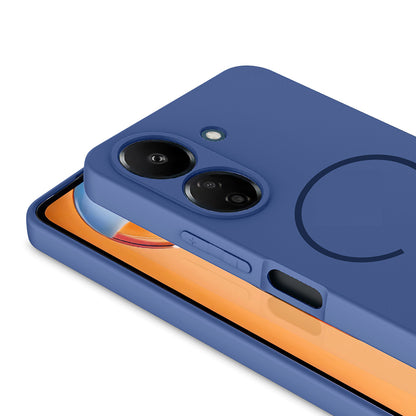 Xiaomi Redmi 13C Kılıf M-safe Şarj Özellikli Zore Meta Kapak