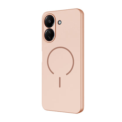 Xiaomi Redmi 13C Kılıf M-safe Şarj Özellikli Zore Meta Kapak