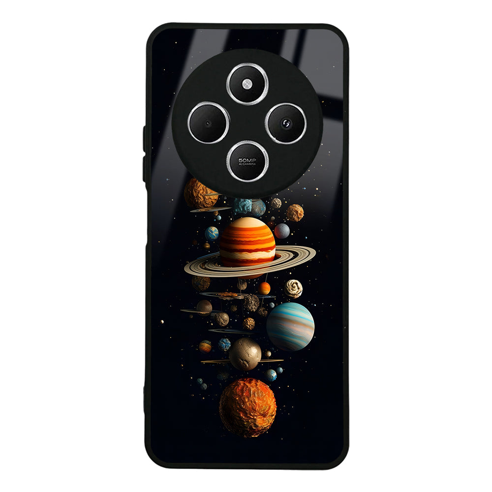 Xiaomi Redmi 14C 4G Kılıf Kamera Korumalı Desenli Zore Lusi Kapak