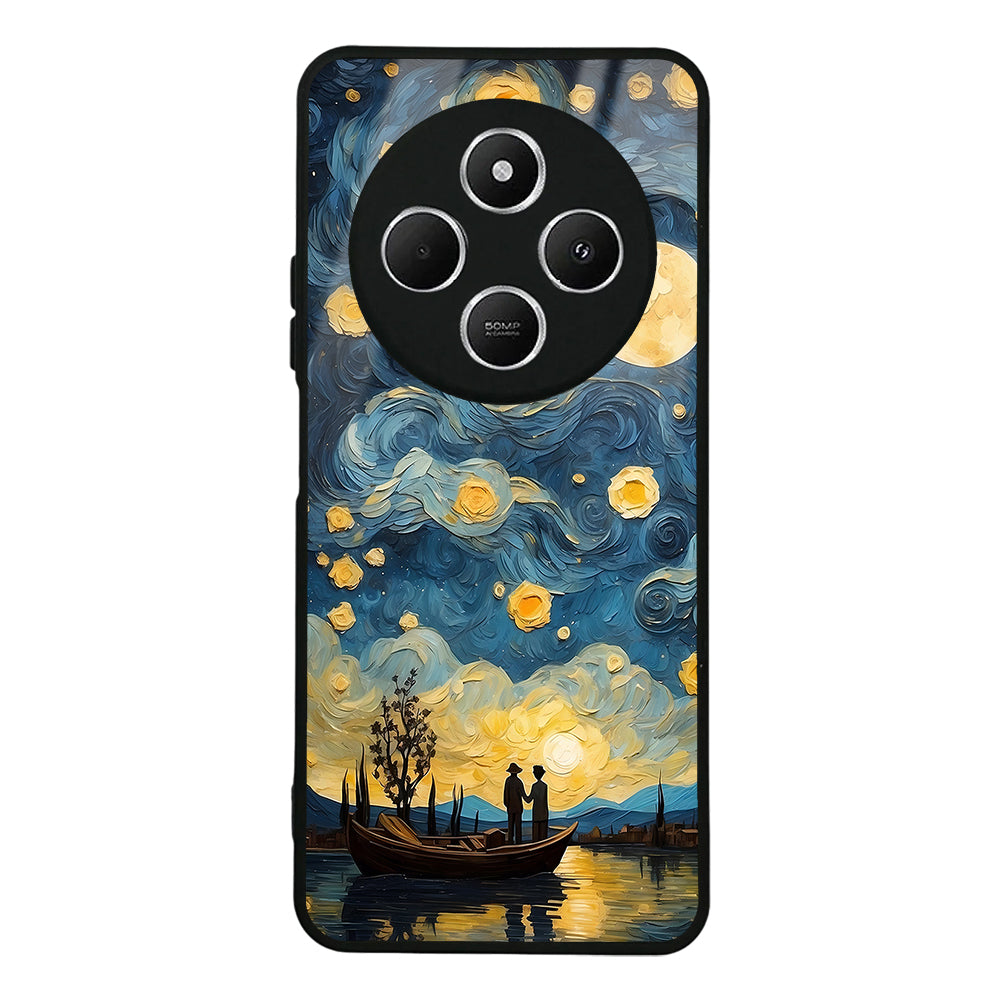 Xiaomi Redmi 14C 4G Kılıf Kamera Korumalı Desenli Zore Lusi Kapak