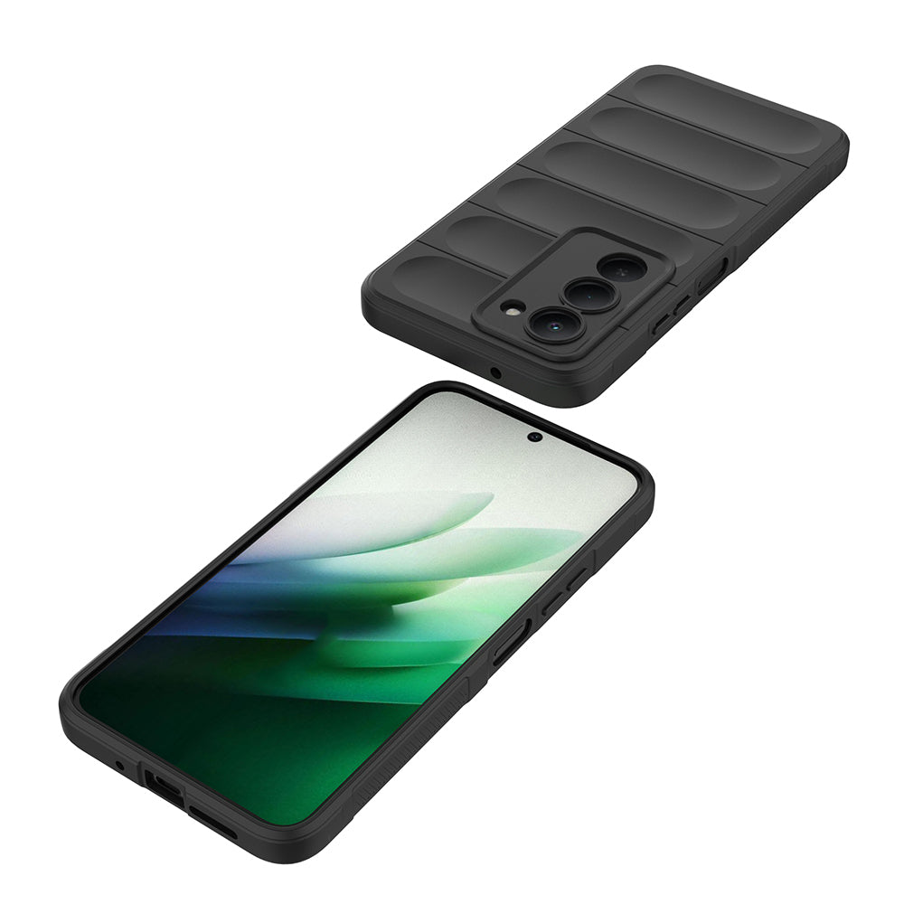 Xiaomi Redmi 15 Kılıf Esnek TPU Oyuklu Arka Yüzey Tasarımlı Zore Etnik Silikon Kapak