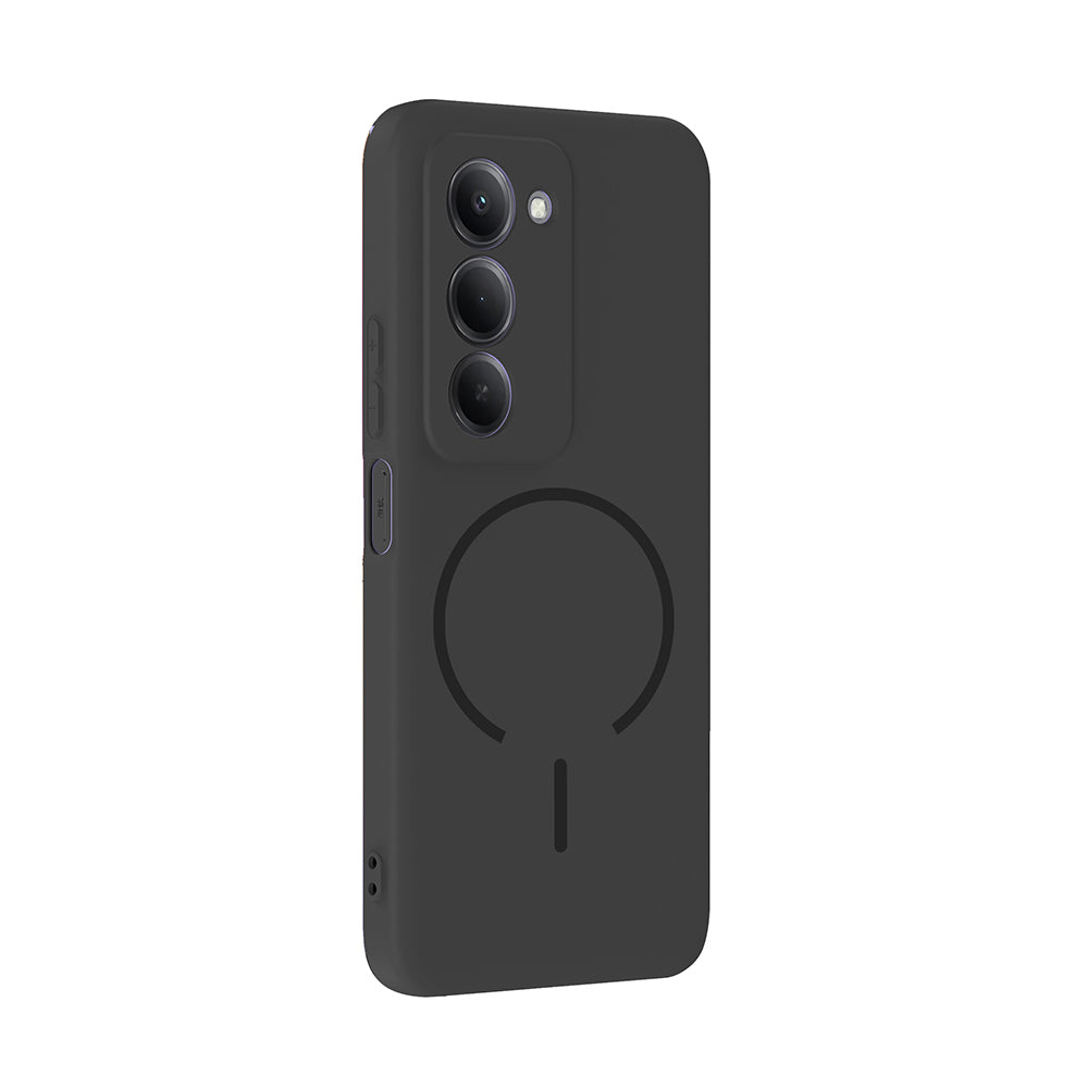 Xiaomi Redmi 15 Kılıf M-safe Şarj Özellikli Zore Meta Kapak