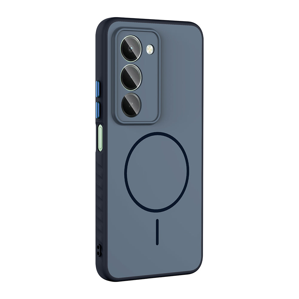 Xiaomi Redmi 15 Kılıf M-safe Şarj Özellikli Zore Tea Kapak