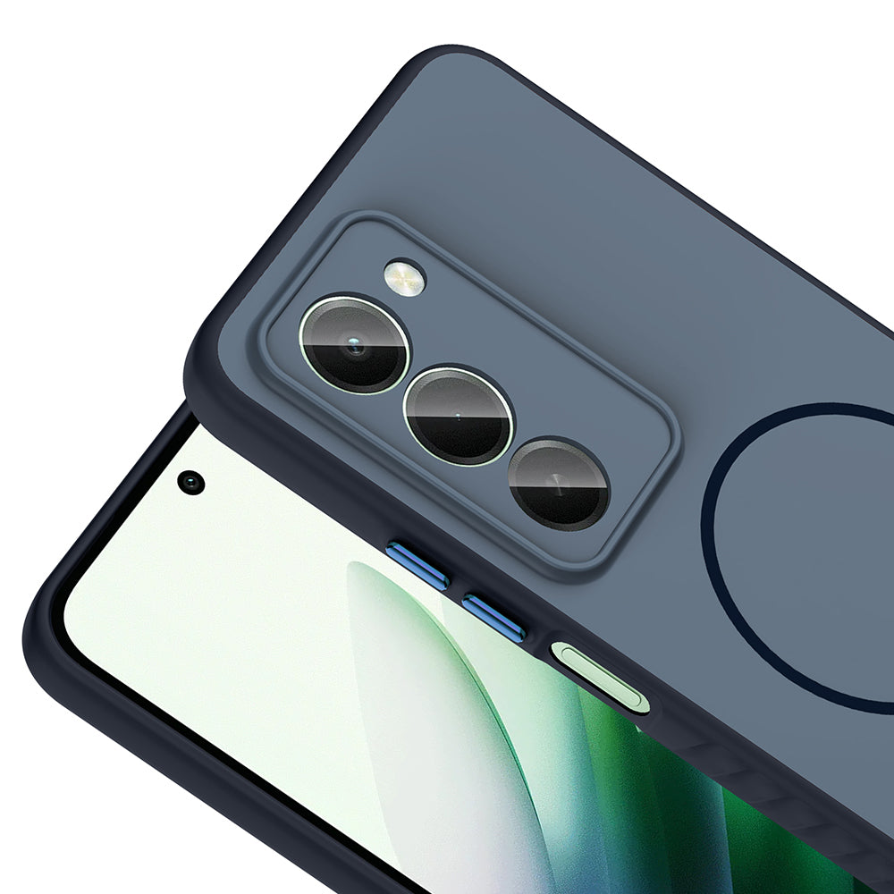 Xiaomi Redmi 15 Kılıf M-safe Şarj Özellikli Zore Tea Kapak