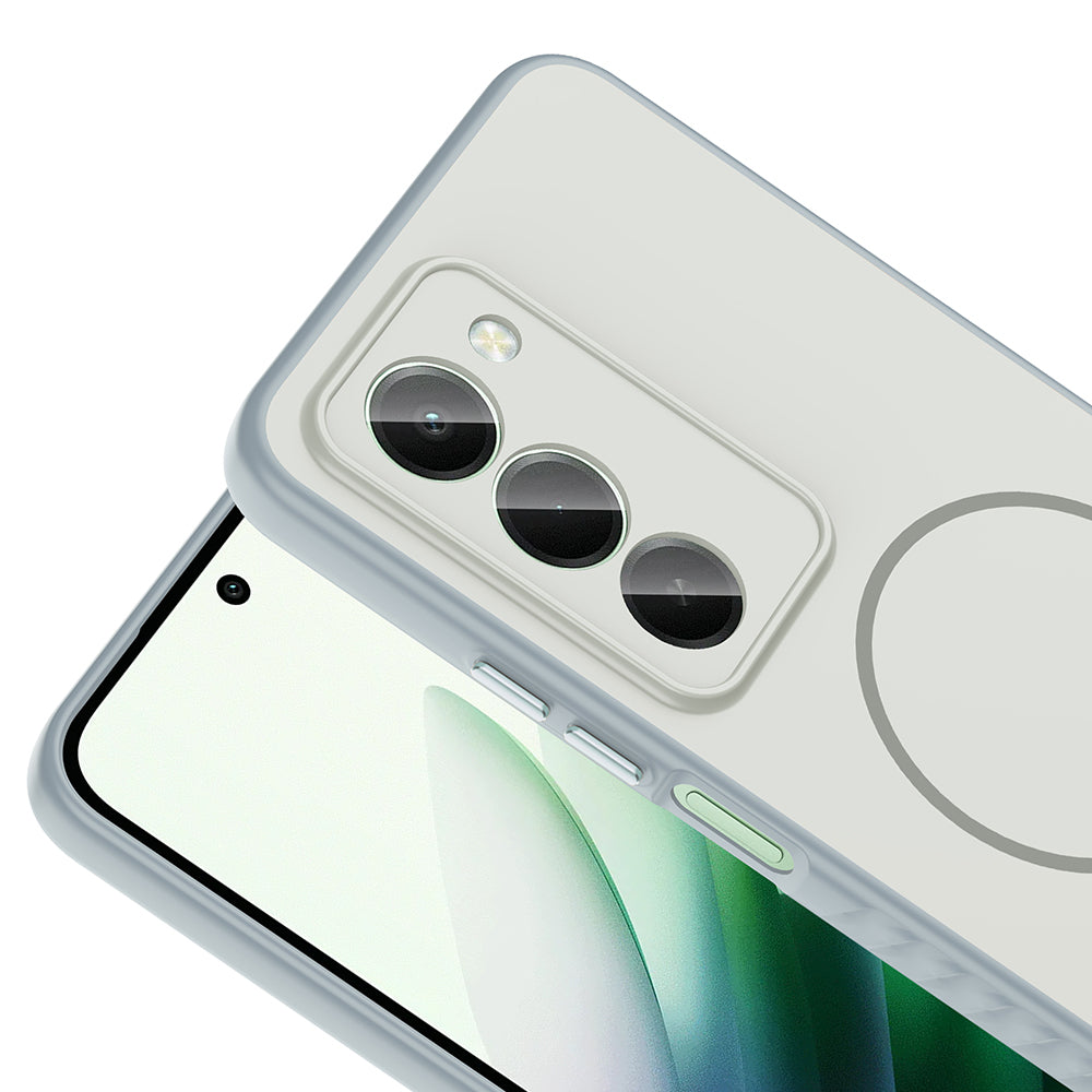 Xiaomi Redmi 15 Kılıf M-safe Şarj Özellikli Zore Tea Kapak
