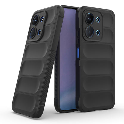 Xiaomi Redmi 15C 4G Kılıf Esnek TPU Oyuklu Arka Yüzey Tasarımlı Zore Etnik Silikon Kapak