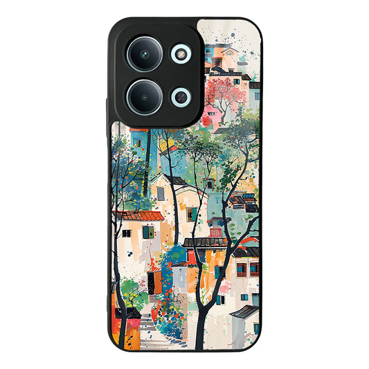 Xiaomi Redmi 15C Kılıf Kamera Korumalı Desenli Zore Lusi Kapak