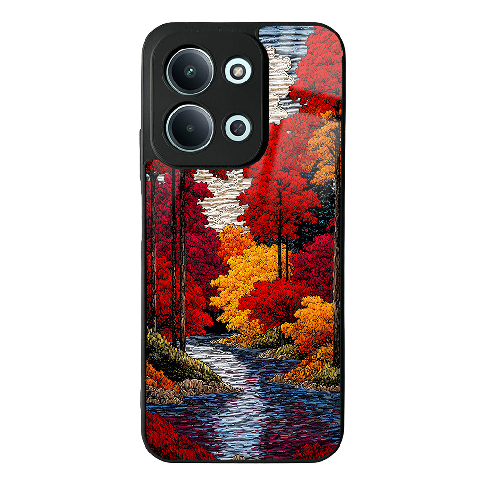 Xiaomi Redmi 15C Kılıf Kamera Korumalı Desenli Zore Lusi Kapak