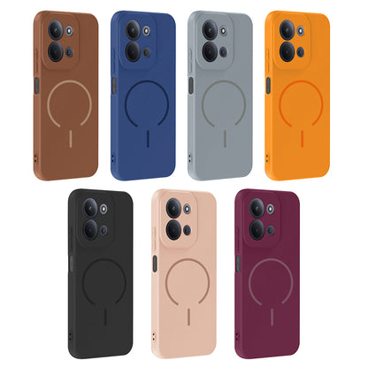 Xiaomi Redmi 15C Kılıf M-safe Şarj Özellikli Zore Meta Kapak