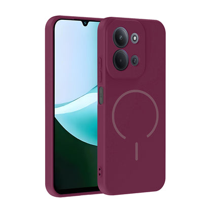 Xiaomi Redmi 15C Kılıf M-safe Şarj Özellikli Zore Meta Kapak