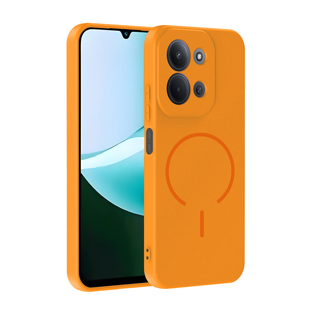 Xiaomi Redmi 15C Kılıf M-safe Şarj Özellikli Zore Meta Kapak