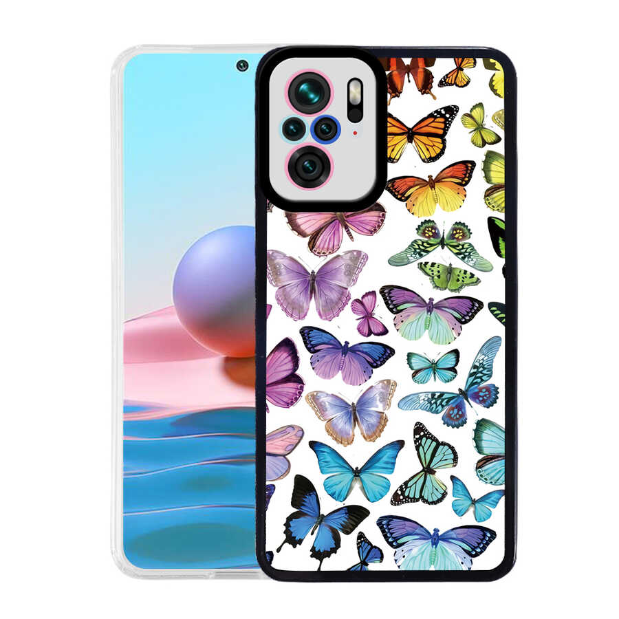 Xiaomi Redmi Note 10 Kılıf Zore M-Fit Desenli Kapak