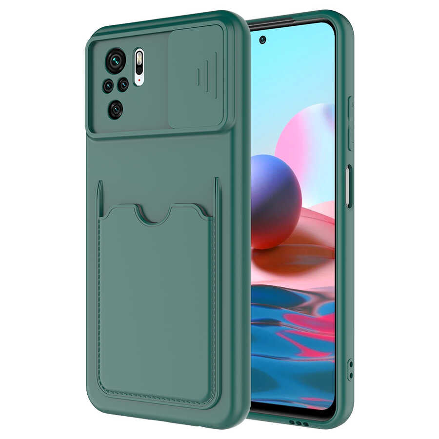 Xiaomi Redmi Note 10S Kılıf Zore Kartix Kapak