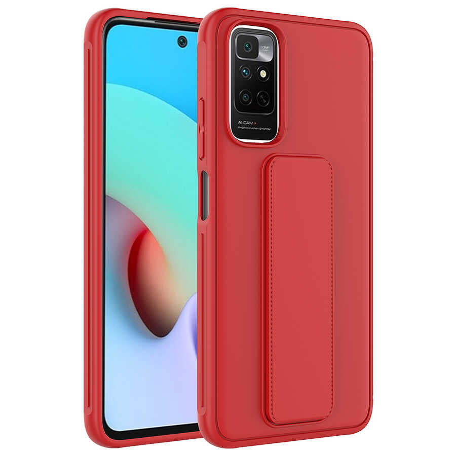 Xiaomi Redmi Note 11 Global Kılıf Zore Qstand Kapak