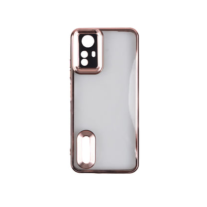 Xiaomi Redmi Note 12S Kılıf Kamera Korumalı Logo Gösteren Zore Omega Kapak