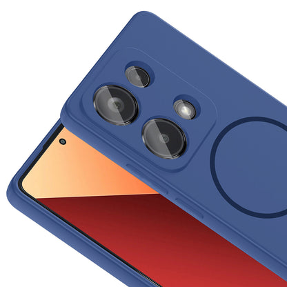 Xiaomi Redmi Note 13 Pro 4G Kılıf M-safe Şarj Özellikli Zore Meta Kapak