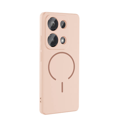 Xiaomi Redmi Note 13 Pro 4G Kılıf M-safe Şarj Özellikli Zore Meta Kapak