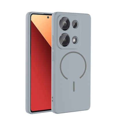 Xiaomi Redmi Note 13 Pro 4G Kılıf M-safe Şarj Özellikli Zore Meta Kapak