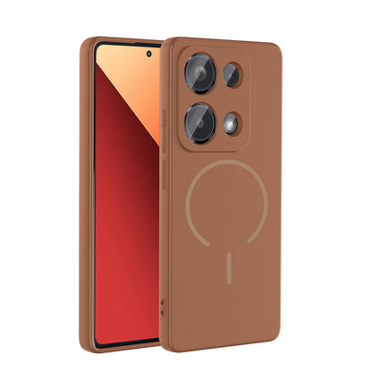 Xiaomi Redmi Note 13 Pro 4G Kılıf M-safe Şarj Özellikli Zore Meta Kapak