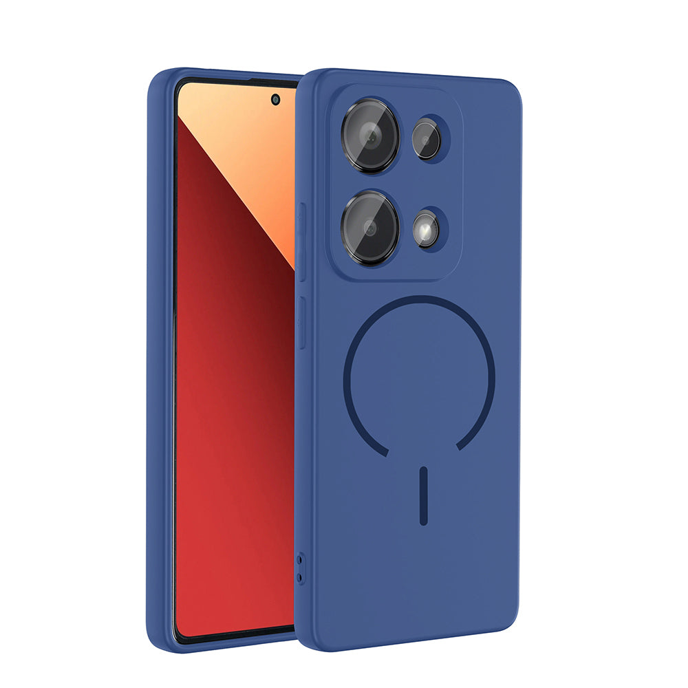 Xiaomi Redmi Note 13 Pro 4G Kılıf M-safe Şarj Özellikli Zore Meta Kapak