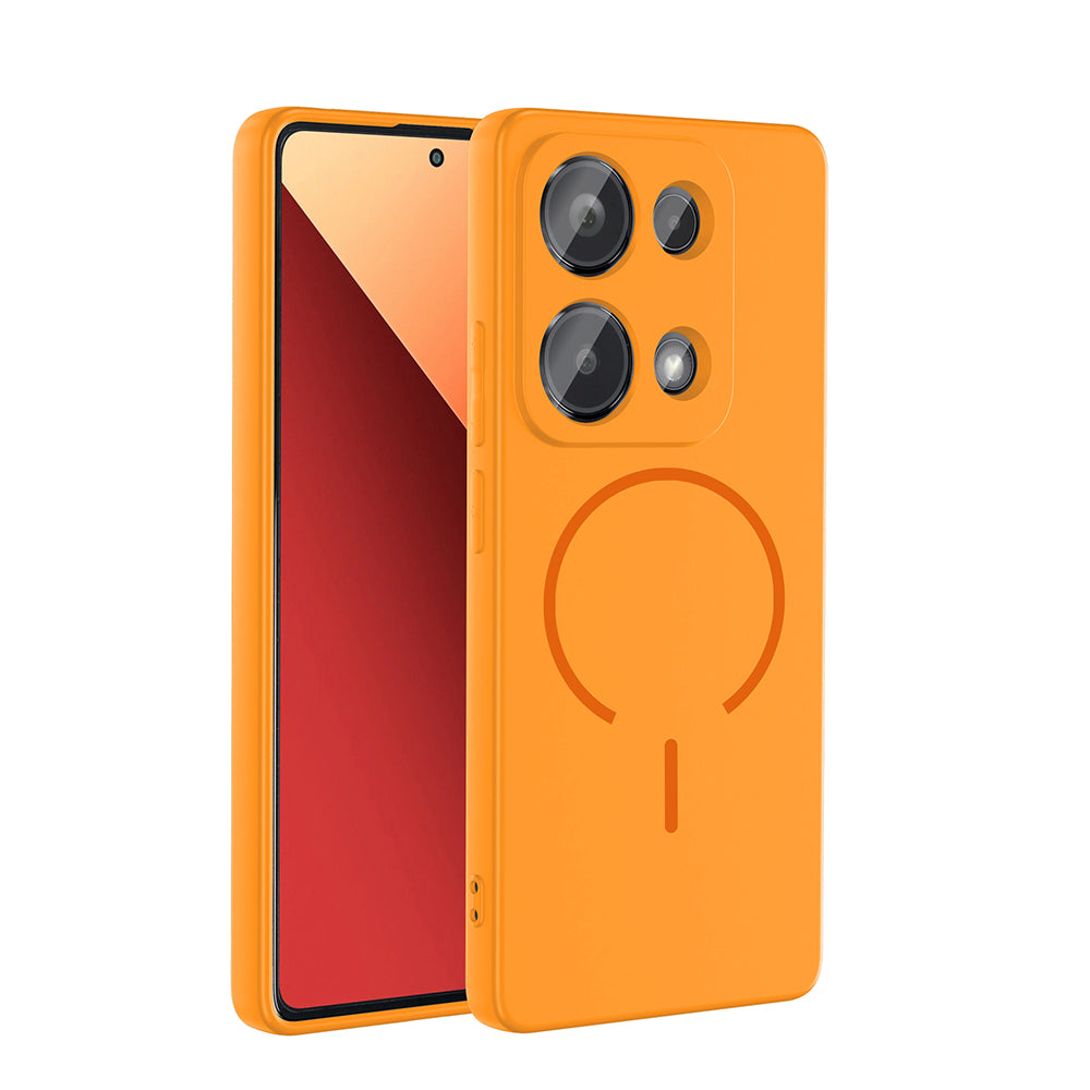 Xiaomi Redmi Note 13 Pro 4G Kılıf M-safe Şarj Özellikli Zore Meta Kapak
