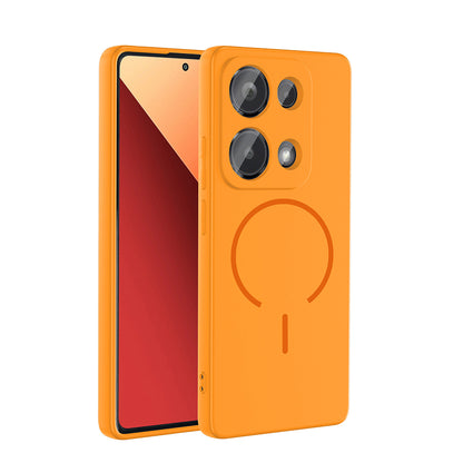 Xiaomi Redmi Note 13 Pro 4G Kılıf M-safe Şarj Özellikli Zore Meta Kapak