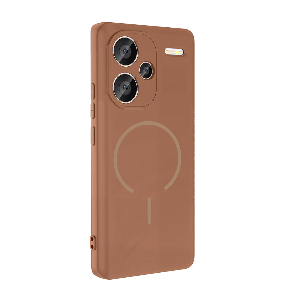 Xiaomi Redmi Note 13 Pro Plus 5G Kılıf M-safe Şarj Özellikli Zore Meta Kapak