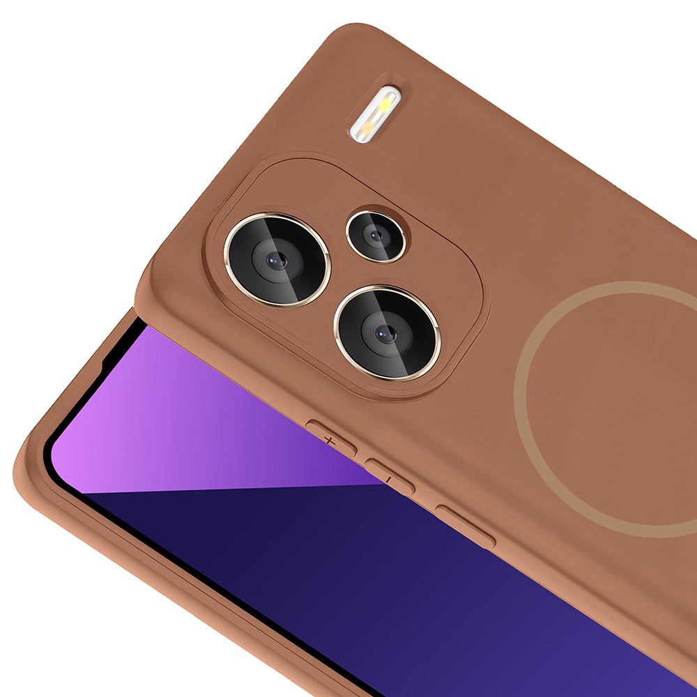 Xiaomi Redmi Note 13 Pro Plus 5G Kılıf M-safe Şarj Özellikli Zore Meta Kapak