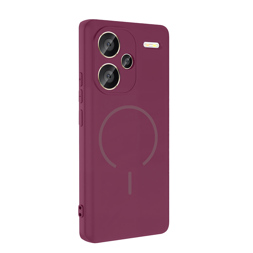 Xiaomi Redmi Note 13 Pro Plus 5G Kılıf M-safe Şarj Özellikli Zore Meta Kapak