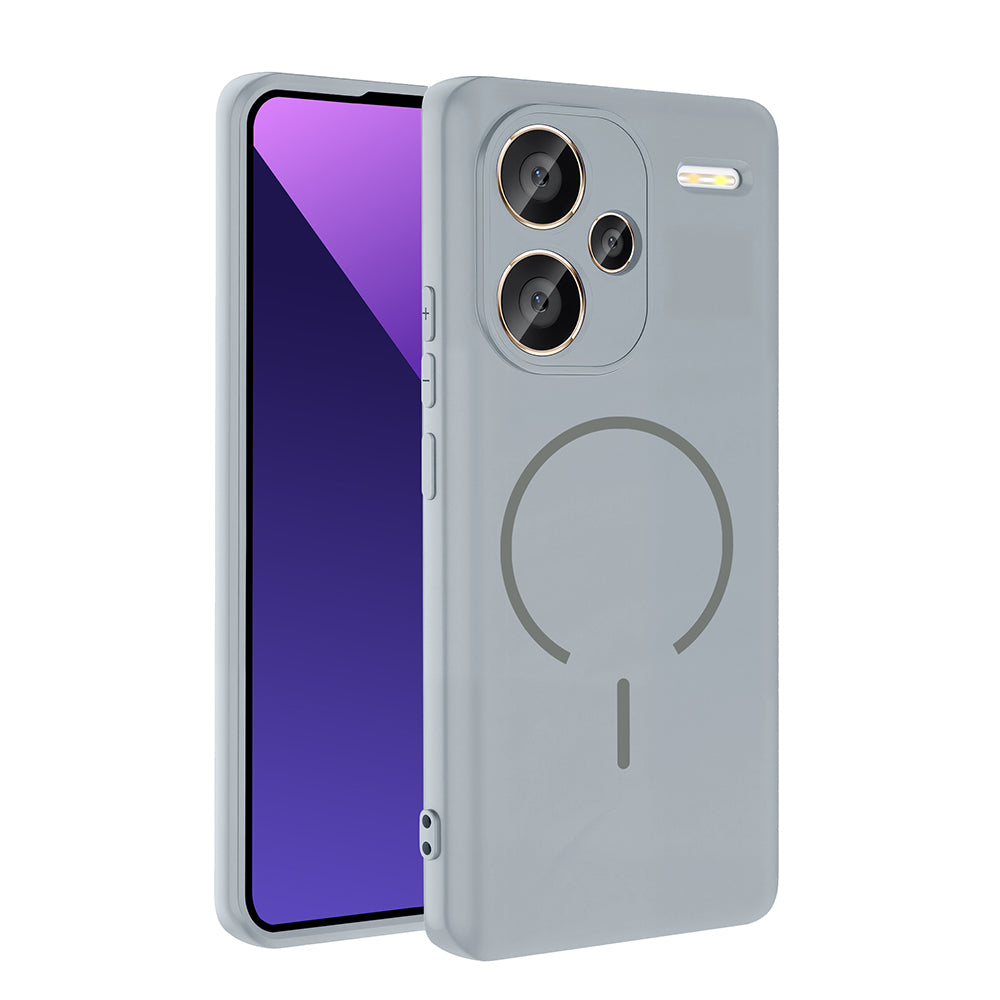 Xiaomi Redmi Note 13 Pro Plus 5G Kılıf M-safe Şarj Özellikli Zore Meta Kapak