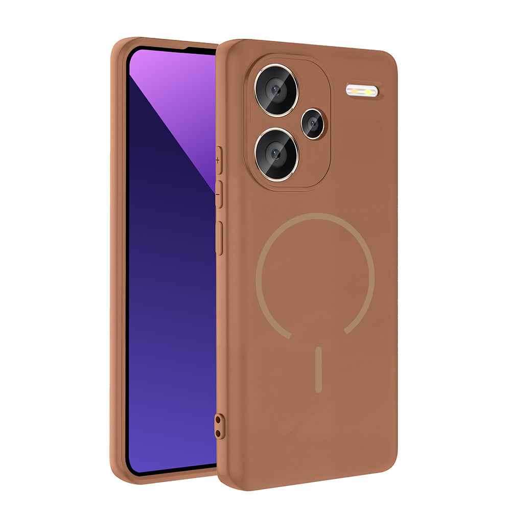 Xiaomi Redmi Note 13 Pro Plus 5G Kılıf M-safe Şarj Özellikli Zore Meta Kapak
