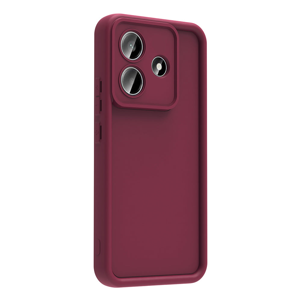 Xiaomi Redmi Note 14 4G Kılıf Kamera Korumalı Zore Ananas Kapak