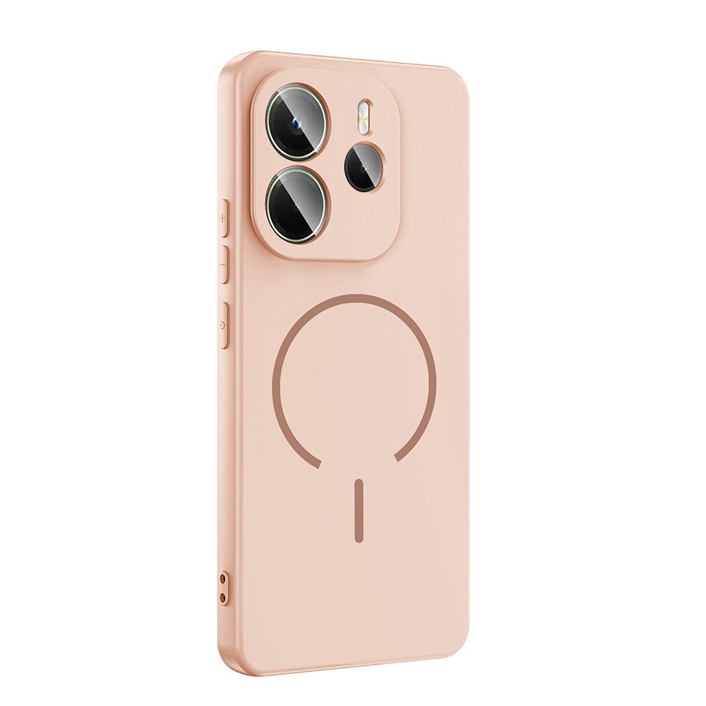 Xiaomi Redmi Note 14 4G Kılıf M-safe Şarj Özellikli Zore Meta Kapak