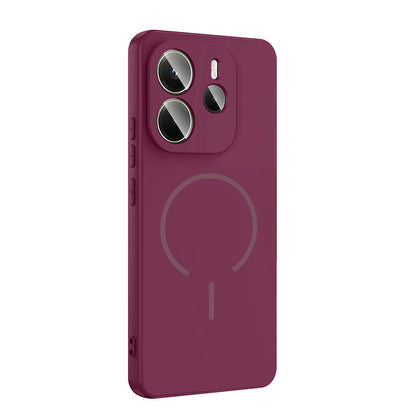 Xiaomi Redmi Note 14 4G Kılıf M-safe Şarj Özellikli Zore Meta Kapak